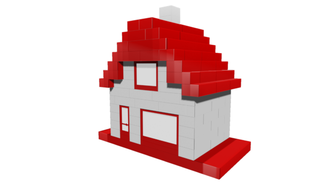 LEGO Classic: Town Plan 700.2-1 red