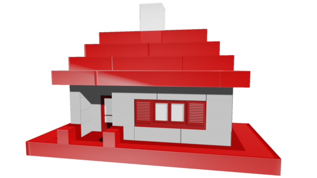 LEGO Classic: Town Plan 700.4-1 red