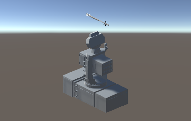 [Sea Oryx] Missile Launcher Unit with Radar and EOIR