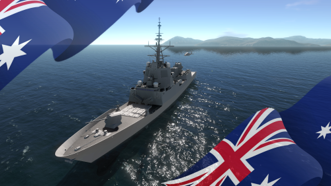 Royal Australian Navy Hobart Class Destroyer Experiment