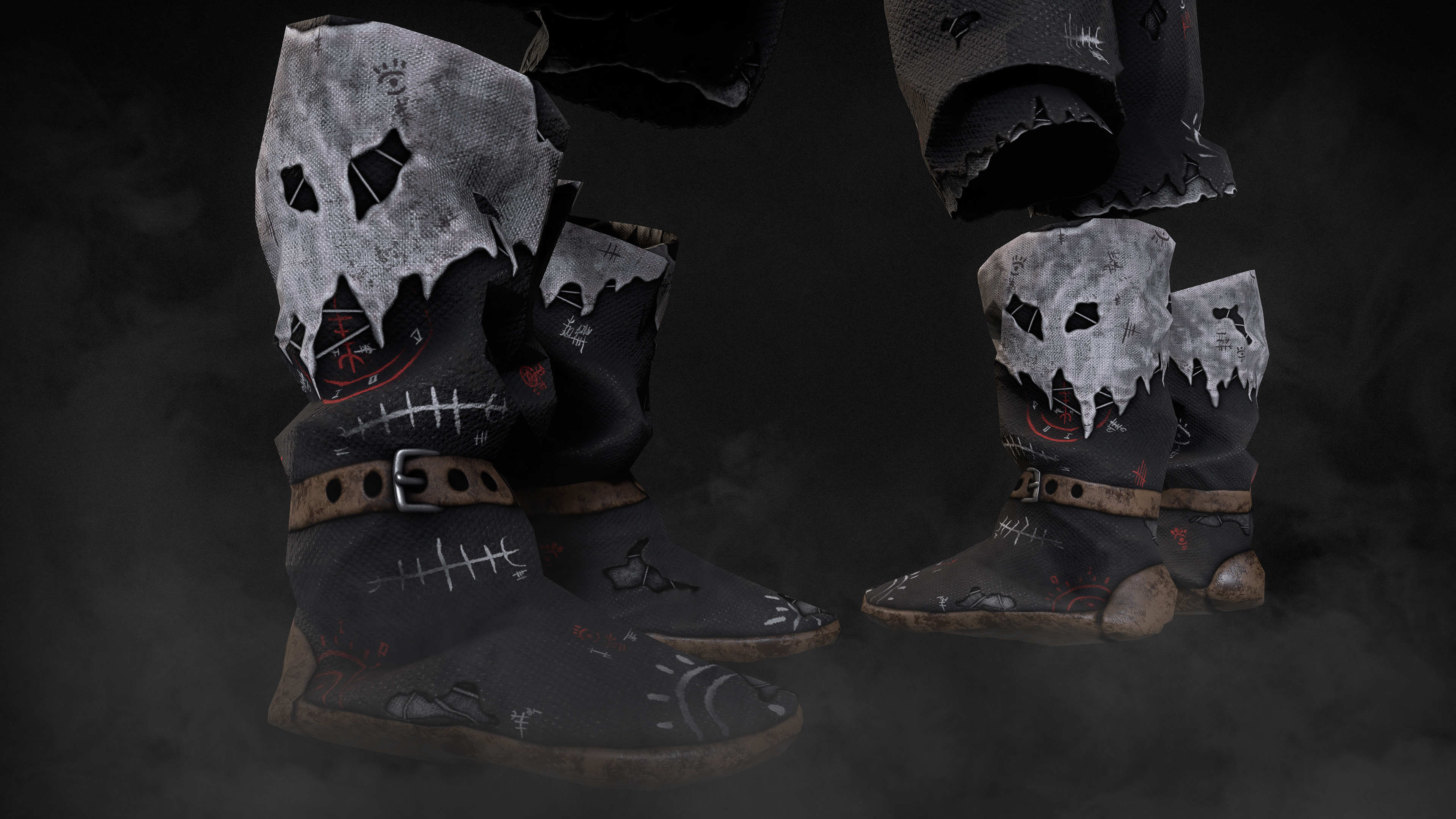 Cursed Hide Shoes