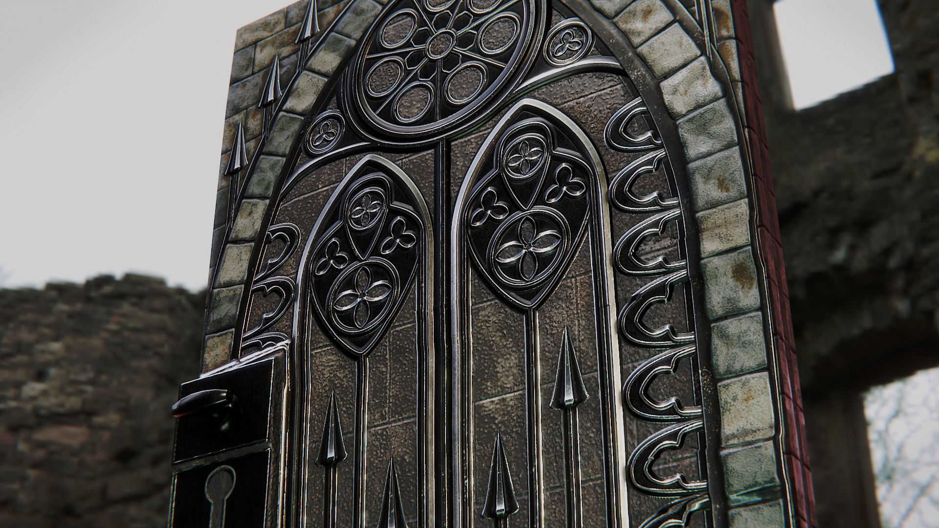 Inquisitor Metal Door