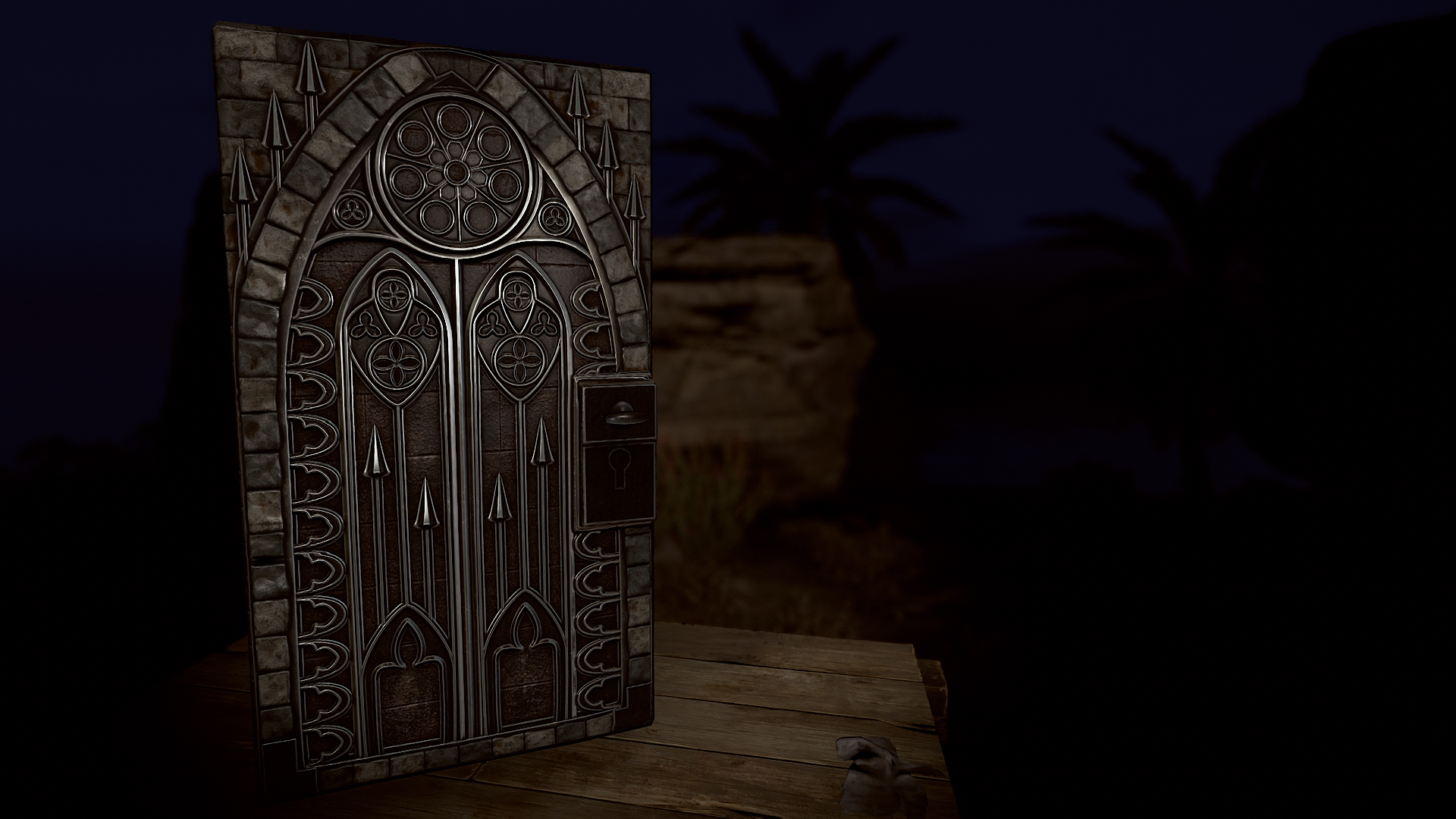 Inquisitor Metal Door