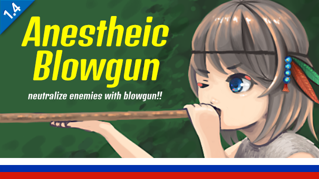 Anesthetic Blowgun MOD ru