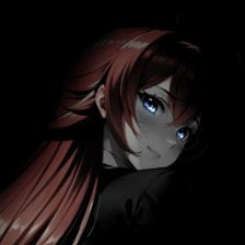 rias gremory dark background 4K (5 versions)