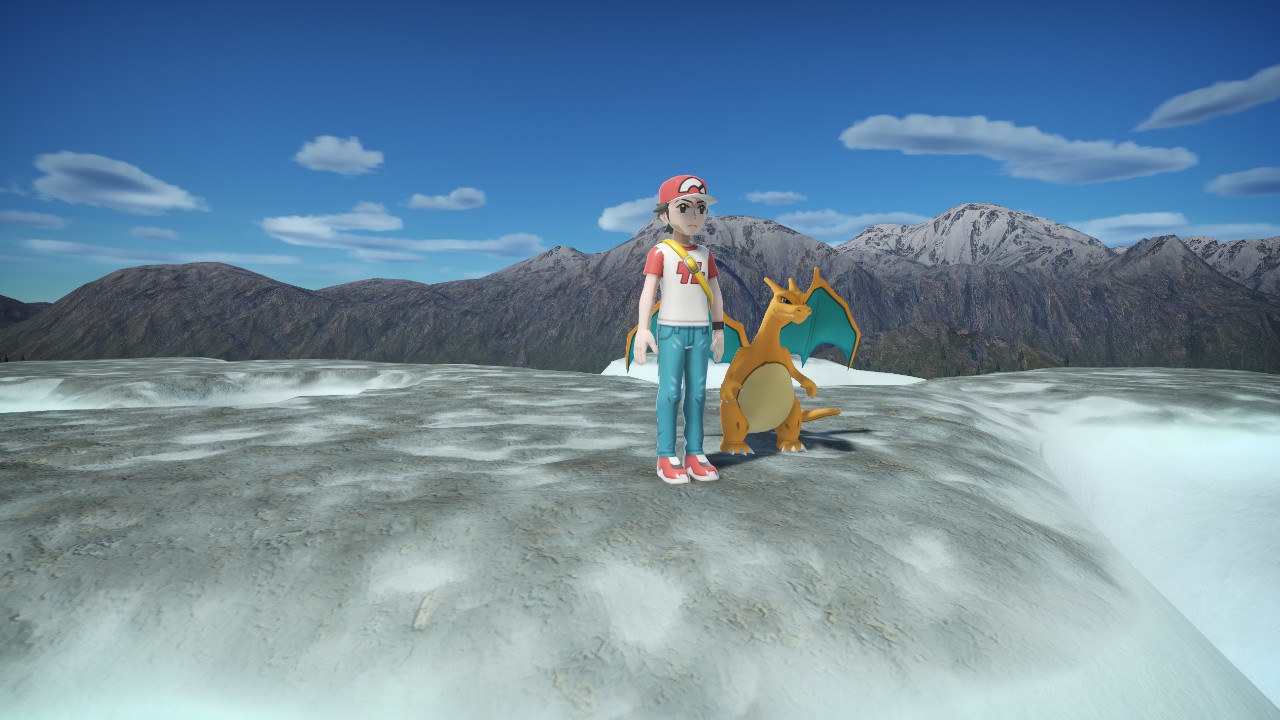 Trainer Red - Pokemon Johto