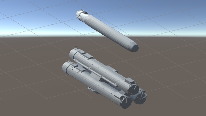 [Mk54] Triple 324mm torpeo launcher