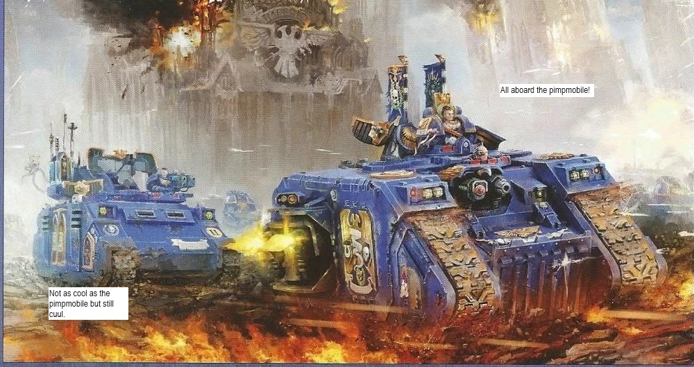 SM Hero: Land Raider Excelsior