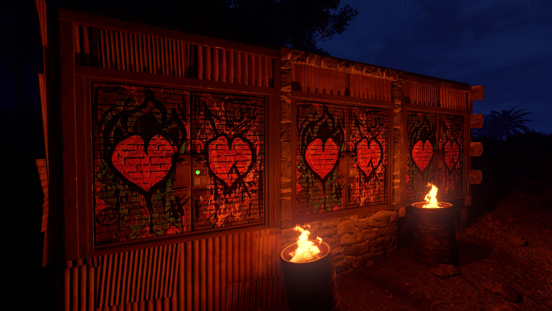 Graffiti Love Double Door