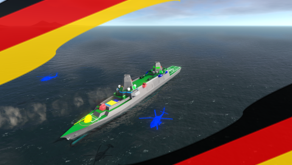 Deutsche Marine Advanced Air Defense Frigate Mk3.1