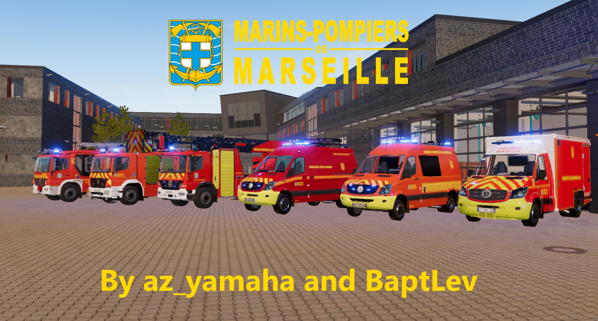 Bataillon des Marins Pompiers de Marseille (BMPM) Skins