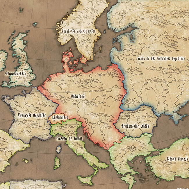 Youjo Senki Map Font