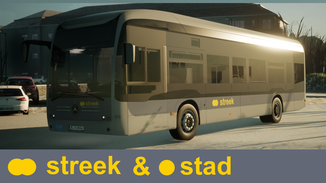 Streek & Stad Qbuzz Repaints MB eCitybus