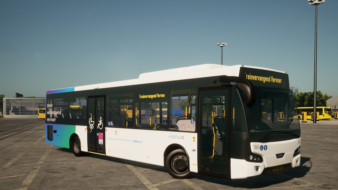 RRReis Trein vervangend vervoer VDL Citea