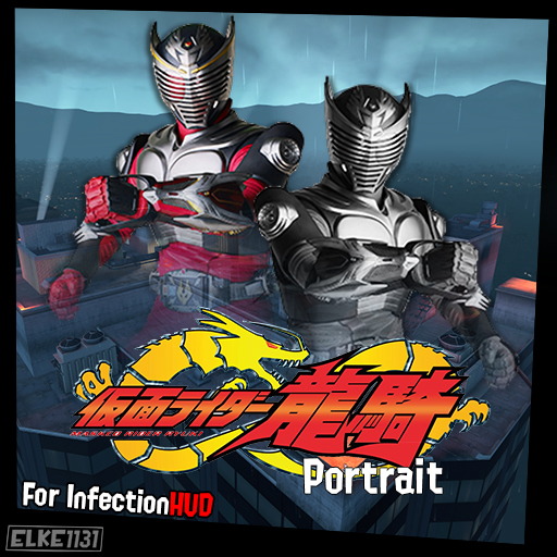 Kamen Rider Ryuki Portrait - Ellis (Alt InfectionHUD) preview