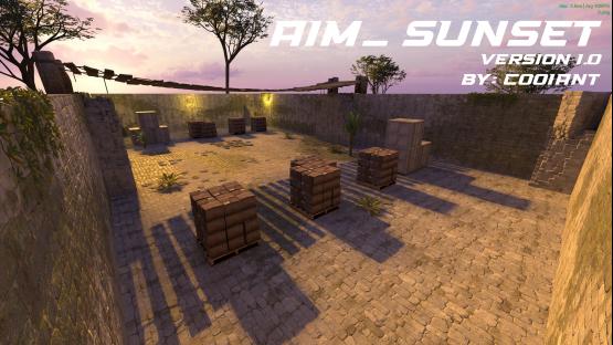 aim_sunset – Counter-Strike 2 Mod