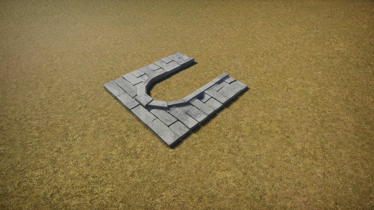 4x4 stone arch