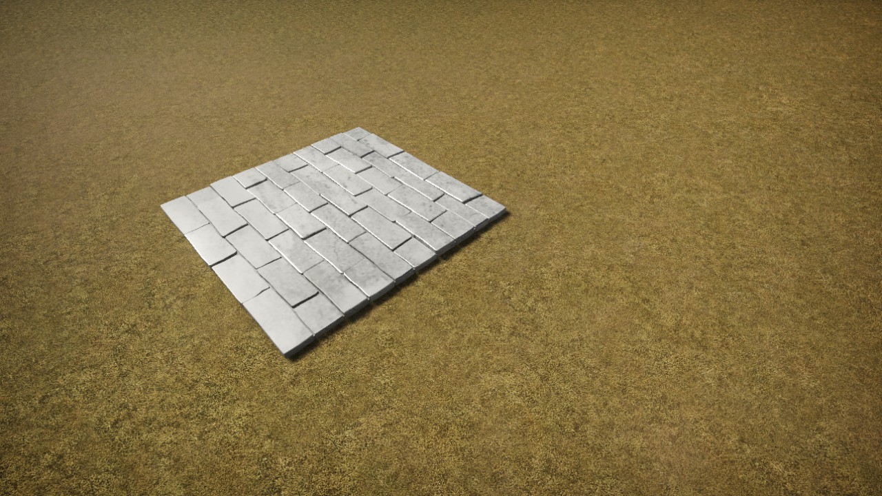 4x4 stone wall