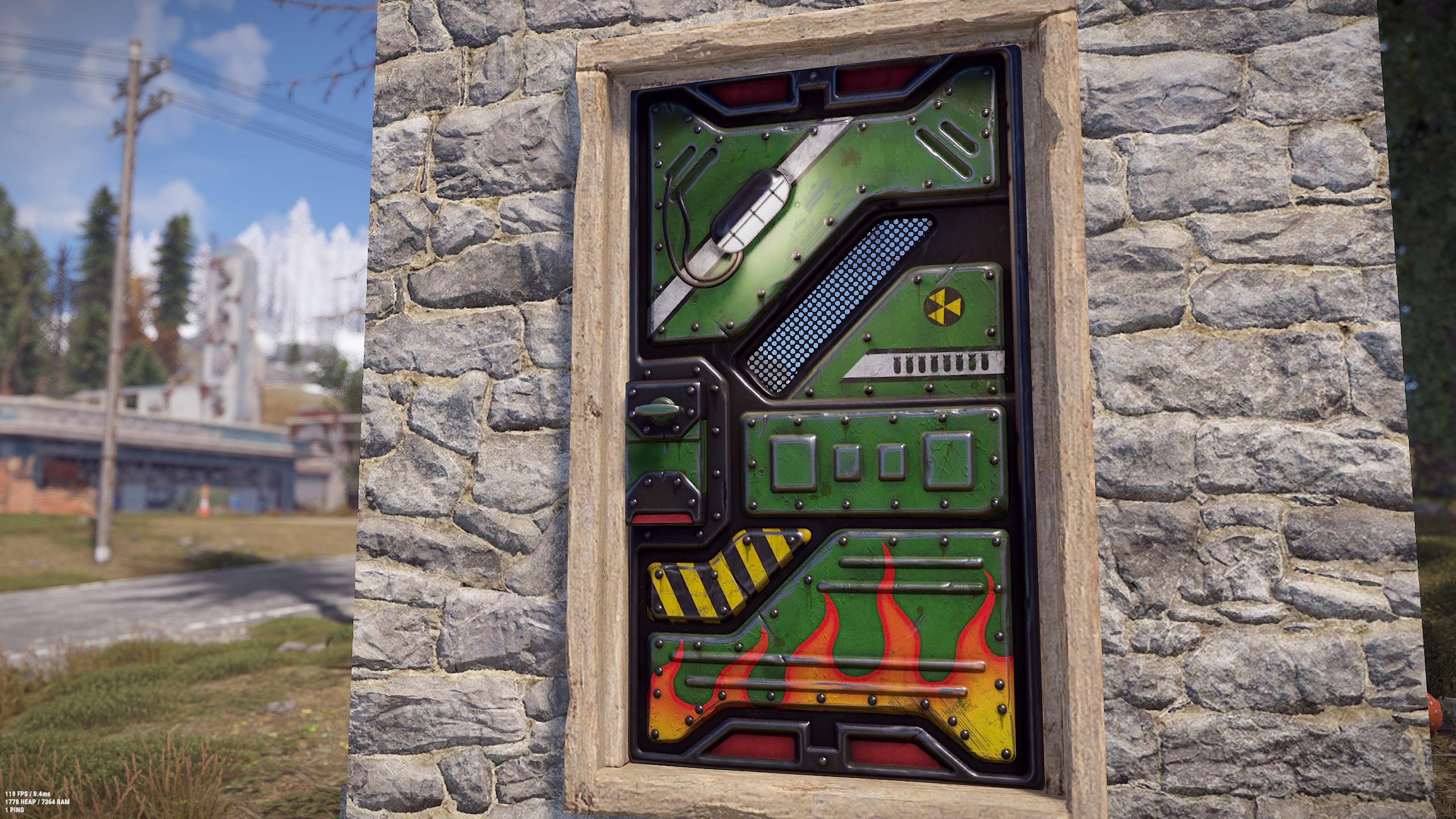 Bombshell Sheet Metal Door