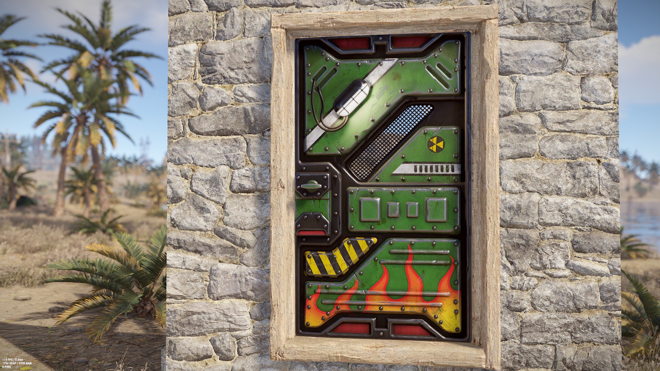 Bombshell Sheet Metal Door
