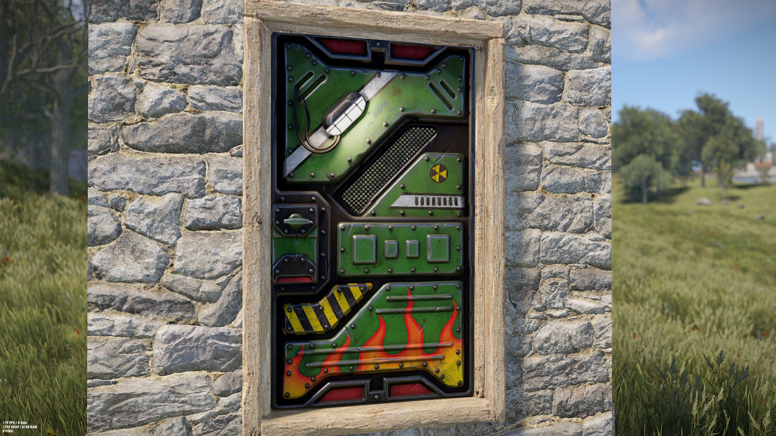 Bombshell Sheet Metal Door