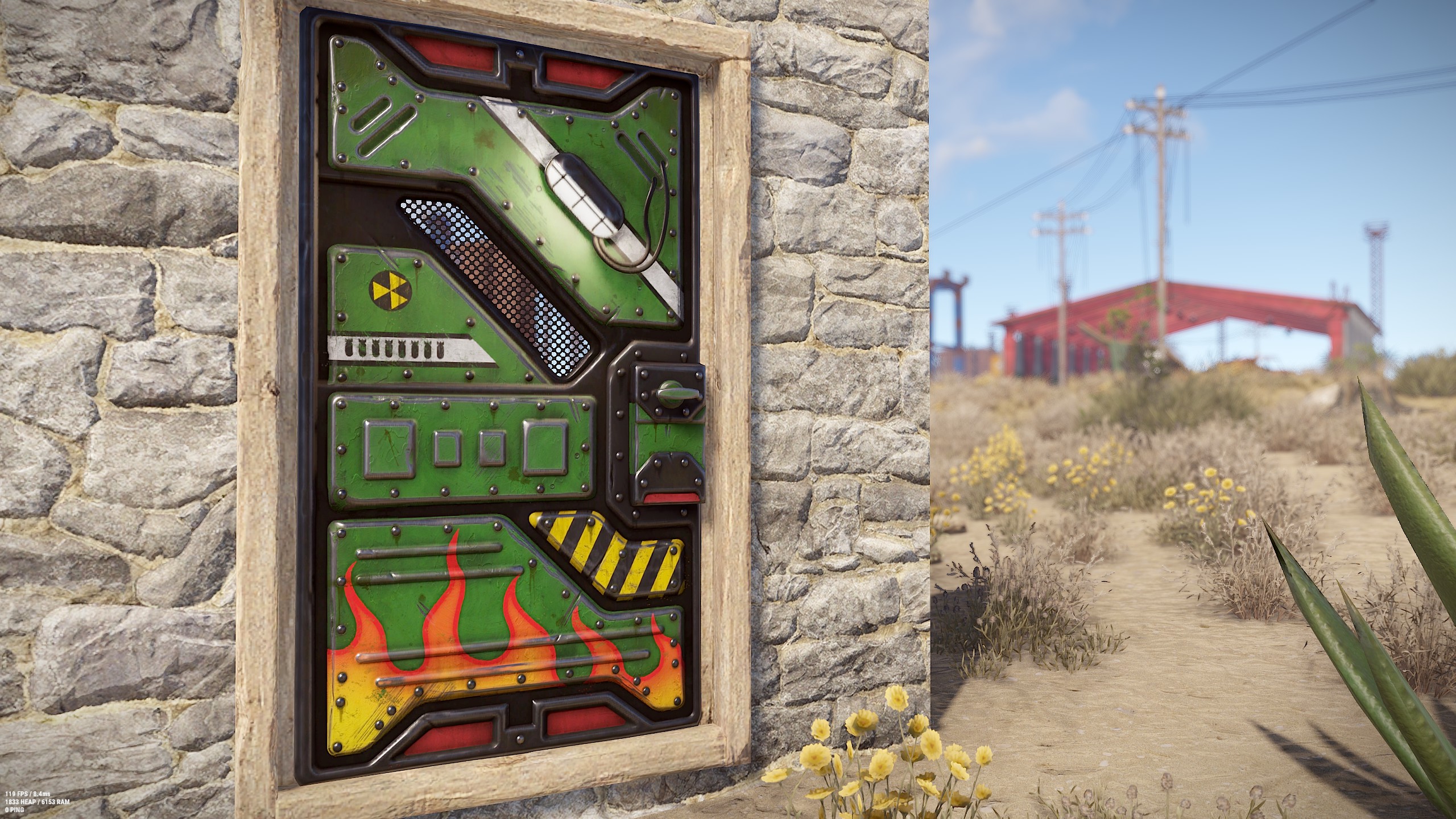 Bombshell Sheet Metal Door