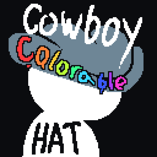 Cowboy Colorable Hat