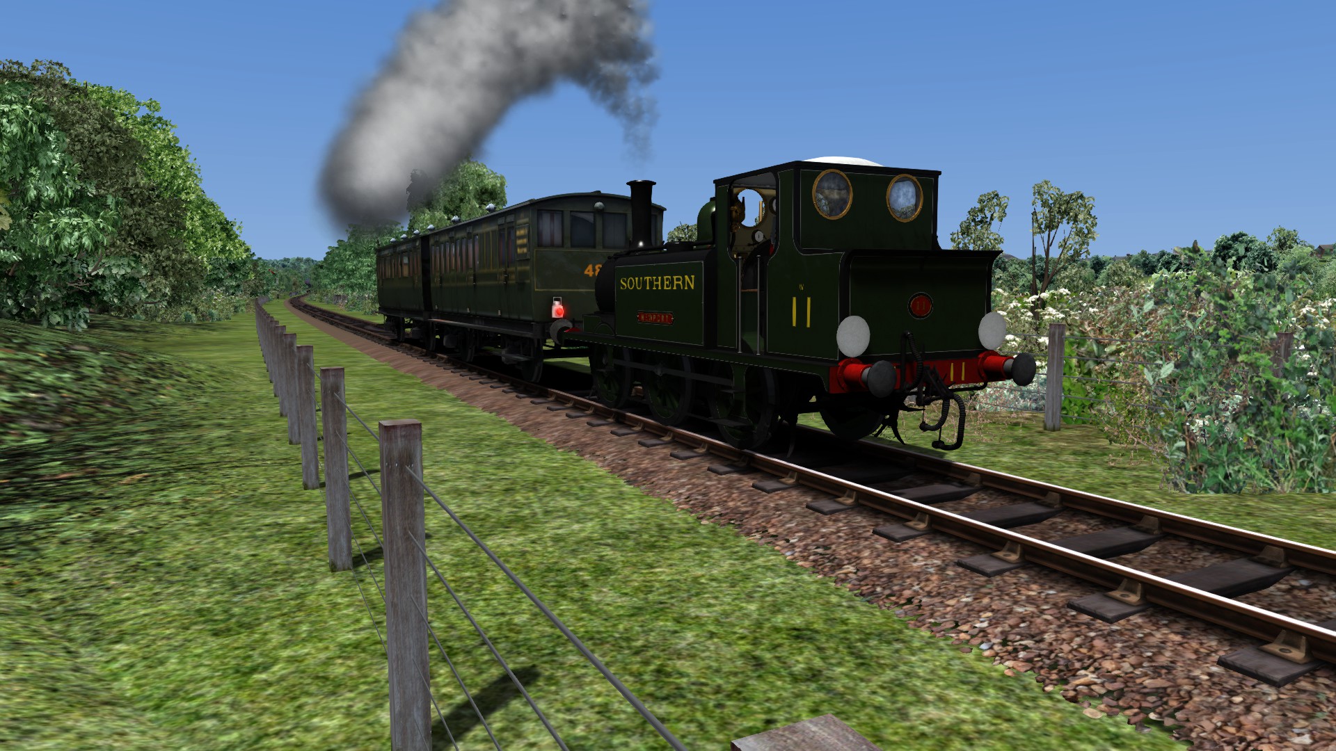[HS]-12:10 Havenstreet to Smallbrook Junction (LBSCR A1X)