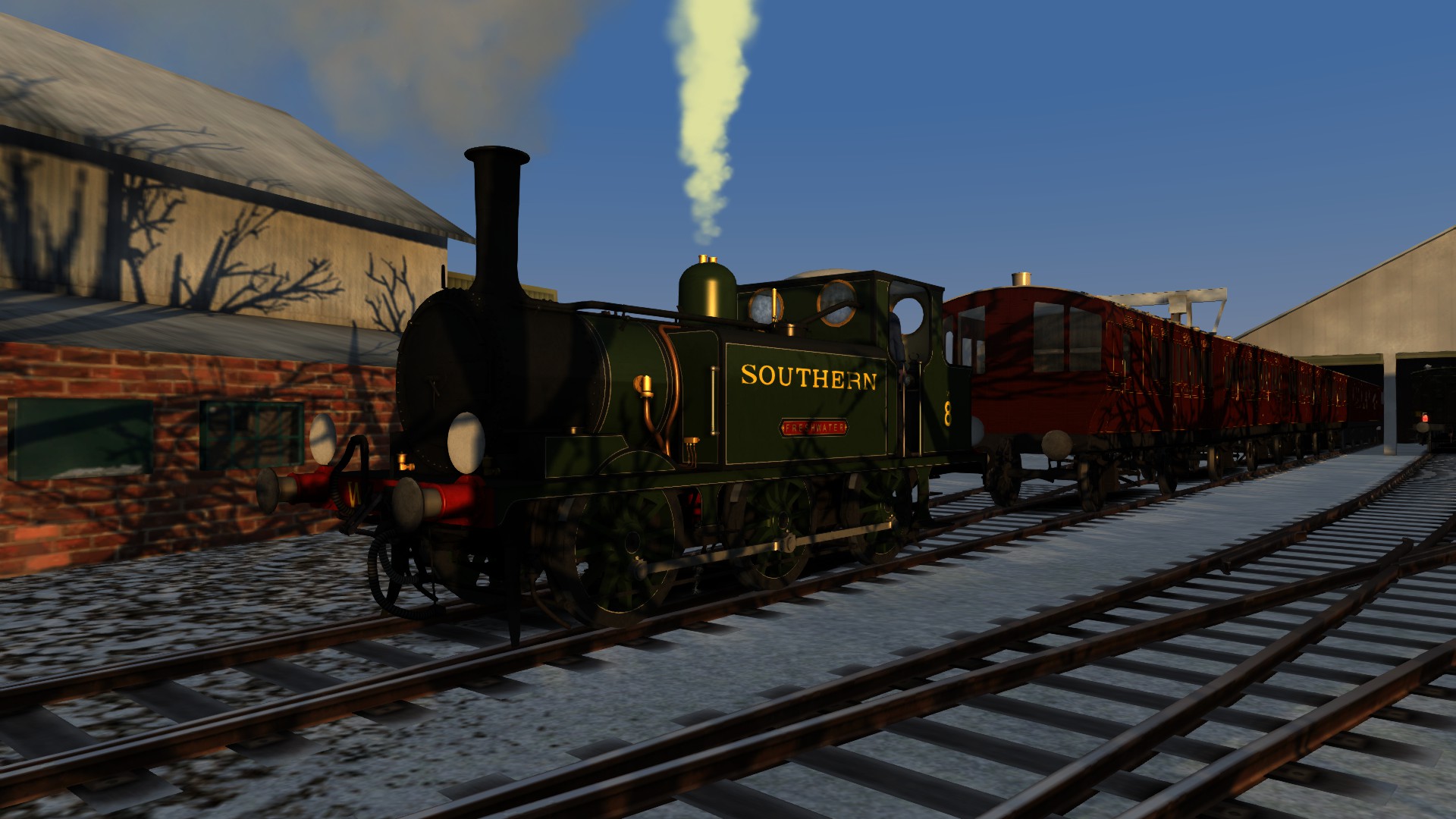 [HS]-15:10 Havenstreet to Wootton/15:25 Wootton to Havenstreet (LBSCR A1X)
