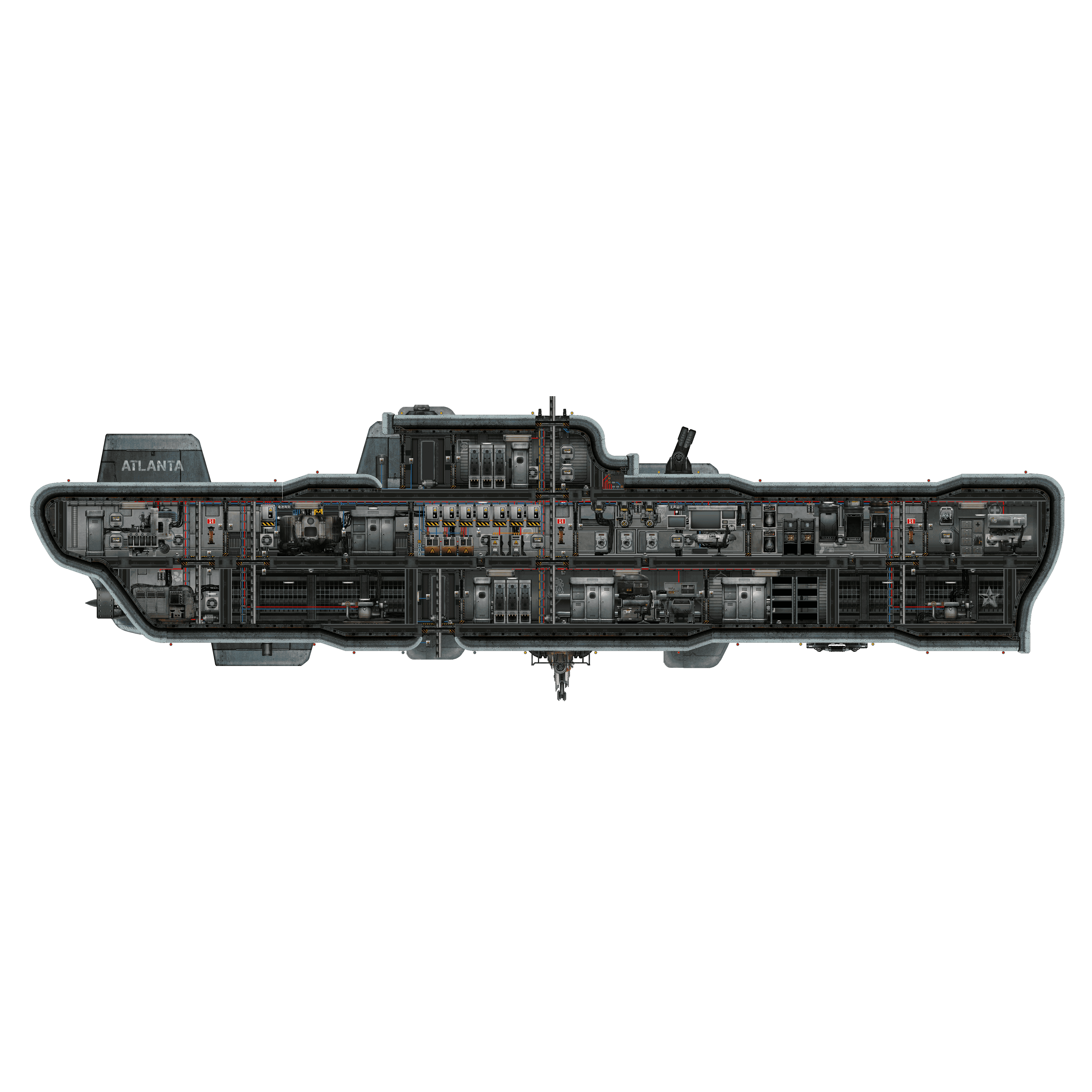 Atlanta (T1 Scout) – Barotrauma Mod