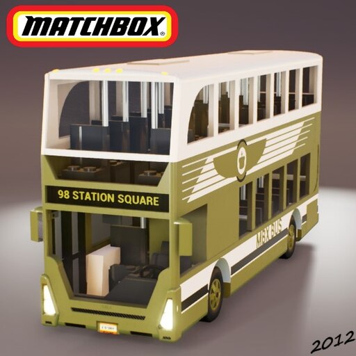 Steam Workshop::2012 Matchbox Two-Story Bus (American Version)