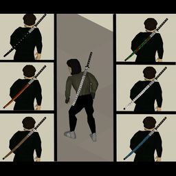 Tactical Sheath Katana Repair – Project Zomboid Mod