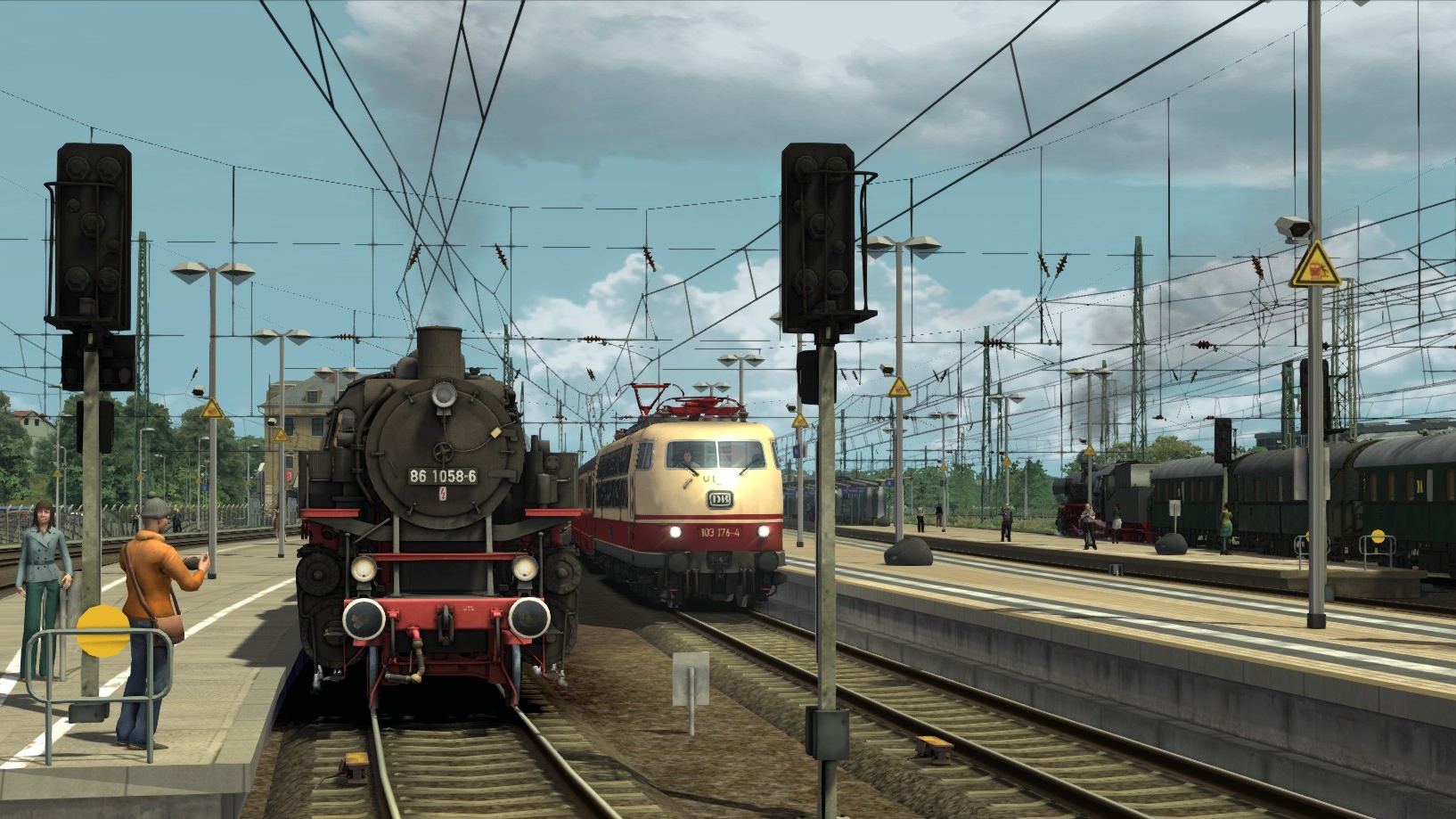 Bahnfest in Sachsen / Railway festival in Saxony