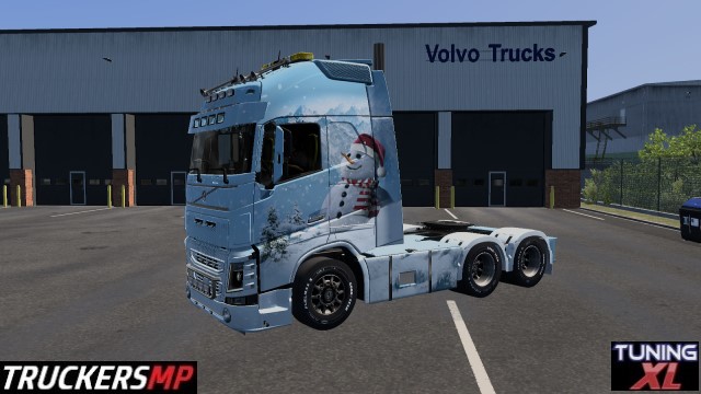 Volvo FH16 6x4 Snowman Tuning (TruckersMP)