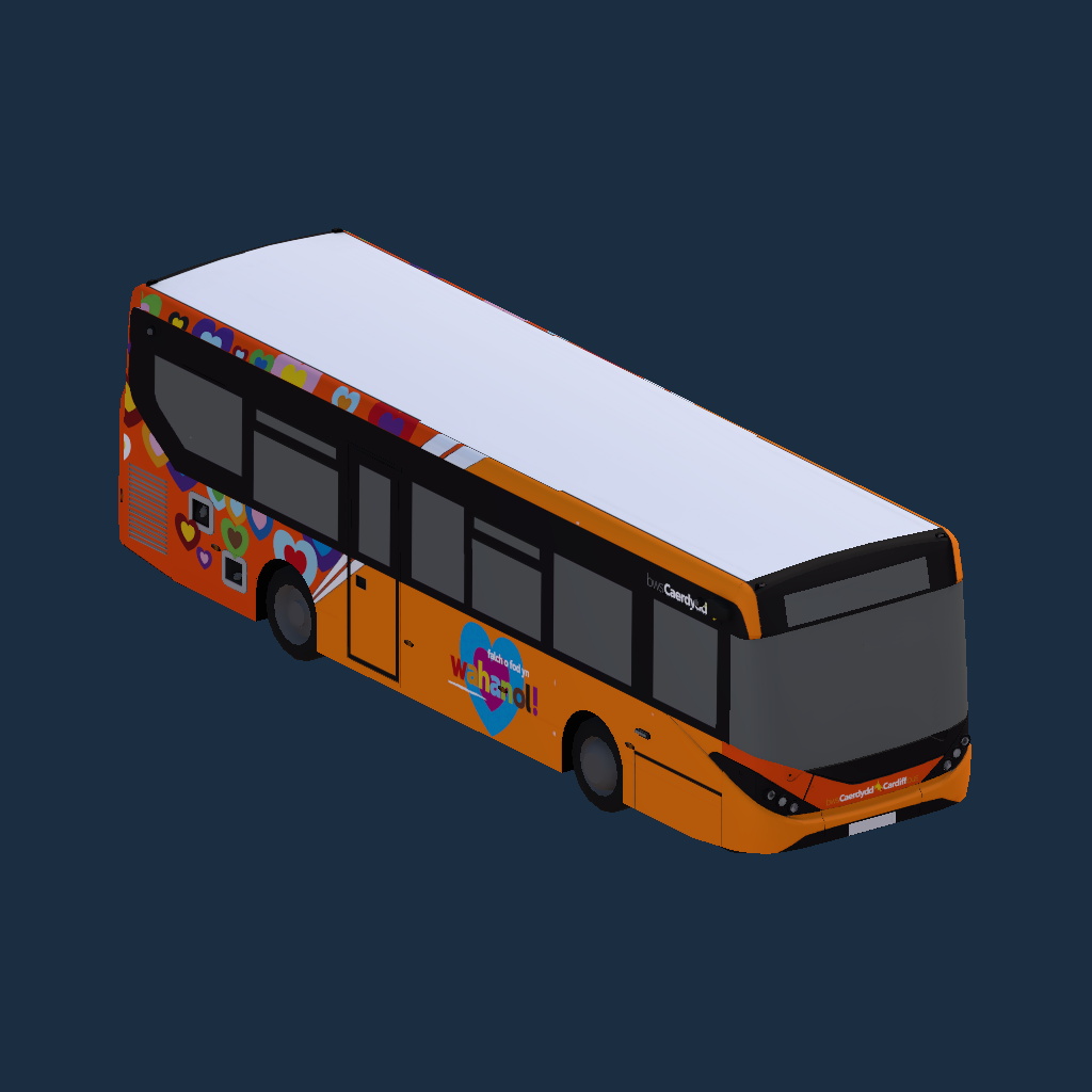 Cardiff Bus E200 MMC Pride
