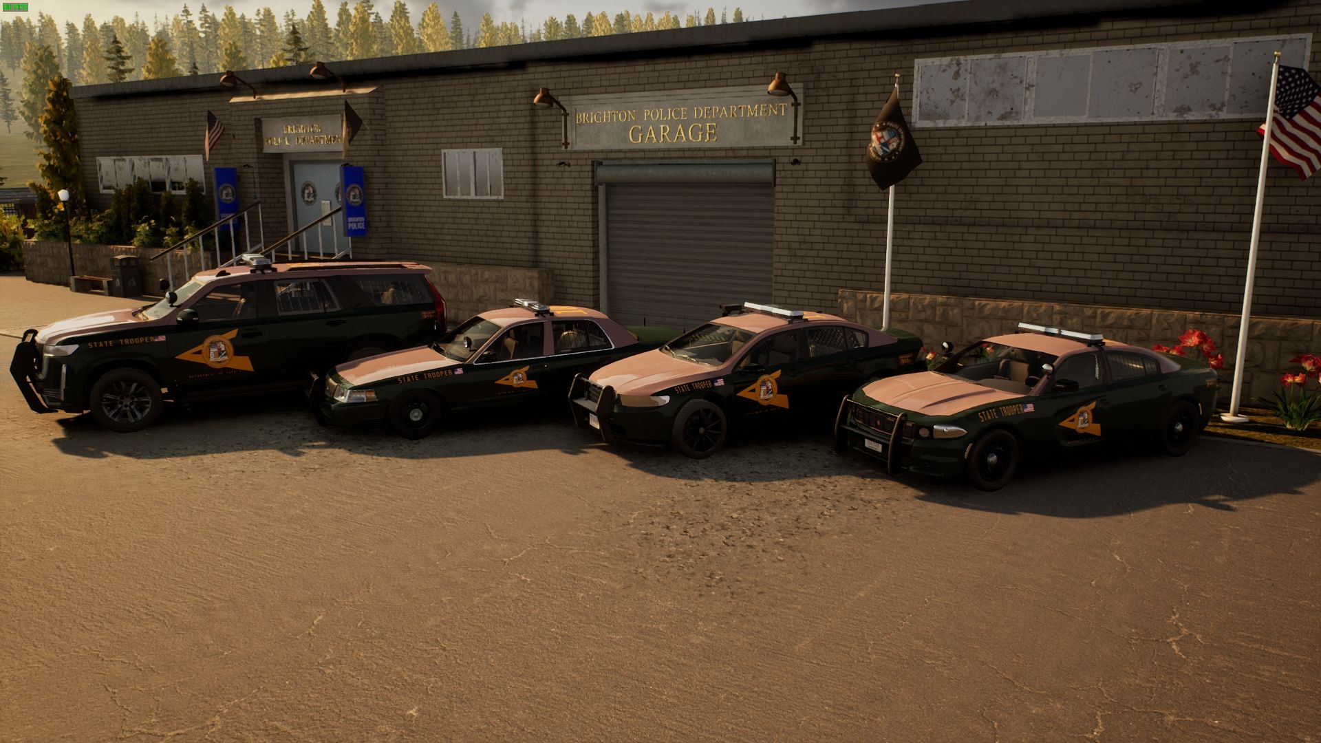 Lore friendly Brighton Police Department Skins Based on New Hampshire State Police (Normal Version)