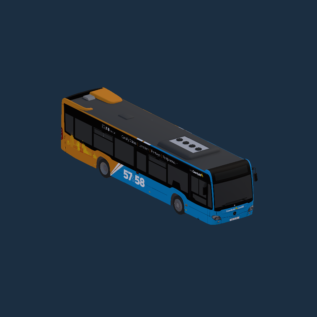 Cardiff Bus 57/58 Branded C2