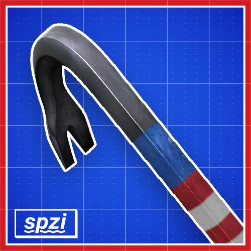 United States Flag Crowbar