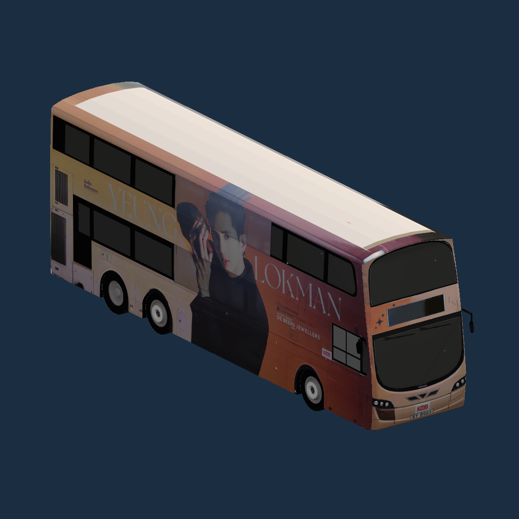 KMB Volvo B9TL 12M SY8985 Lokman
