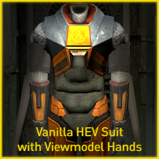 Vanilla HEV Suit with Viewmodel Arms