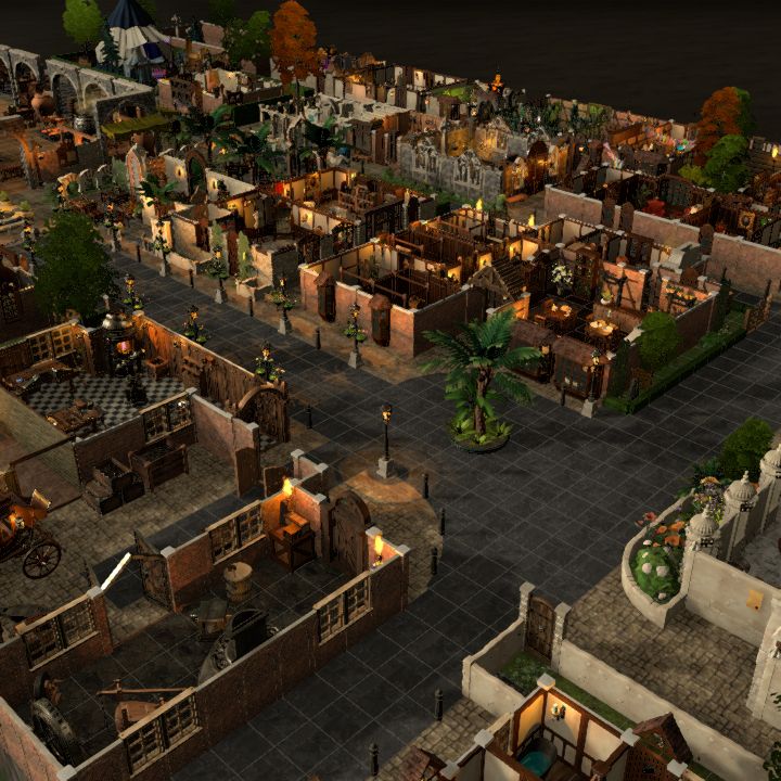Shopping district