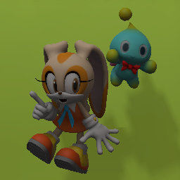 Cream the Rabbit Statue - Sonic Generations