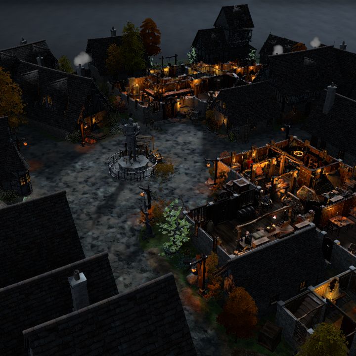 Barovia village center - Curse of Strahd