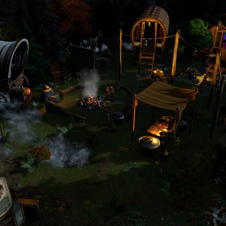 Travelers camp - Curse of Strahd