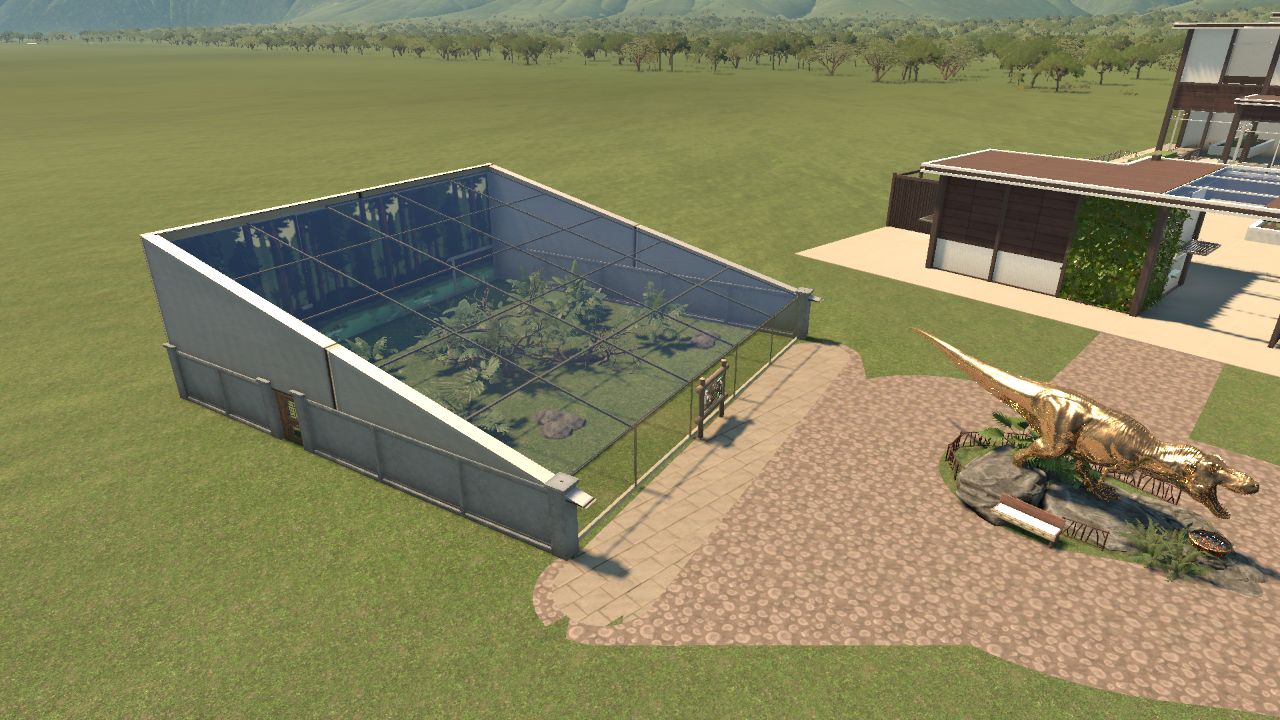 Aviary roof