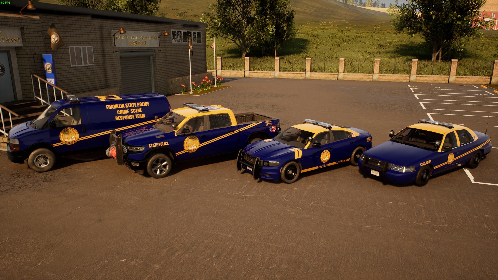 Lore friendly Franklin State Police Skins Based on West Virginia State Police