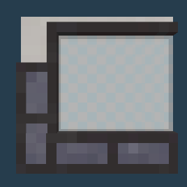 School Bathroom Tile Wall - Window Left