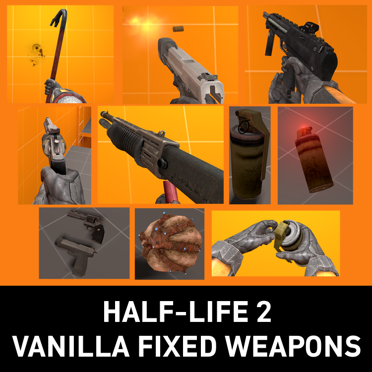 Half-Life 2: Vanilla Fixed Weapons