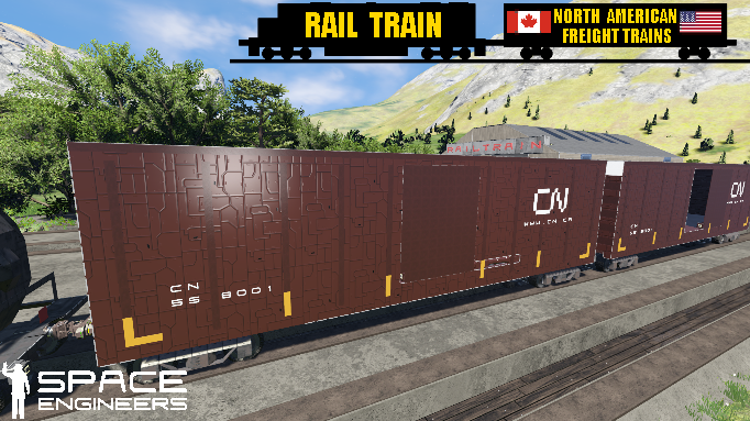 Rail Train CN High Cube Car