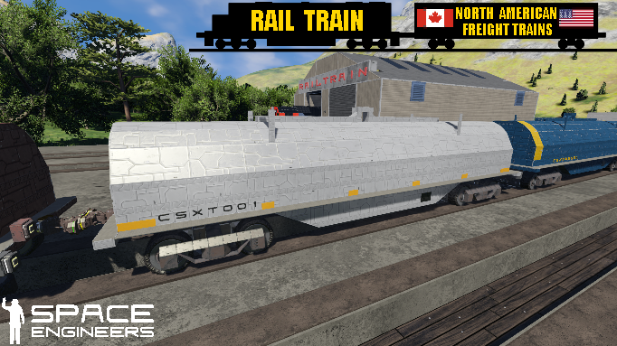 Rail Train CSX Coil Car Grey